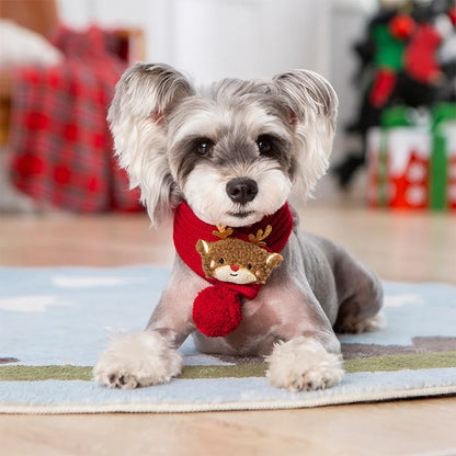 Christmas Pet Sweater, Hoodie & Scarf — Festive Warm Clothes for Dogs & Cats