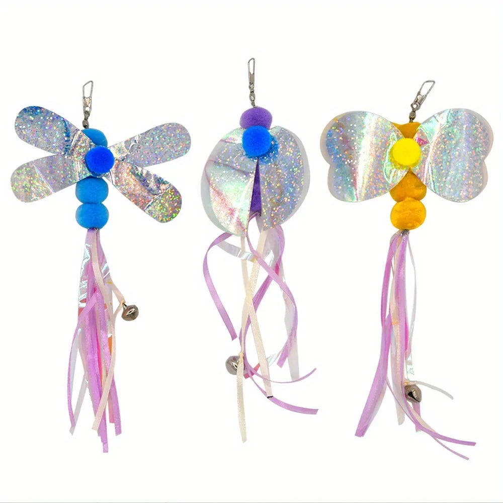 Feather Cat Wand 7-Pack with Bells