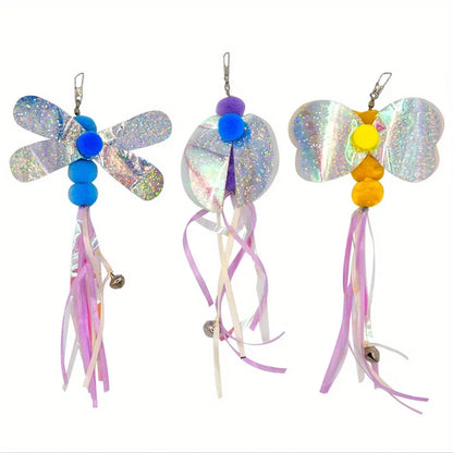 Feather Cat Wand 7-Pack with Bells