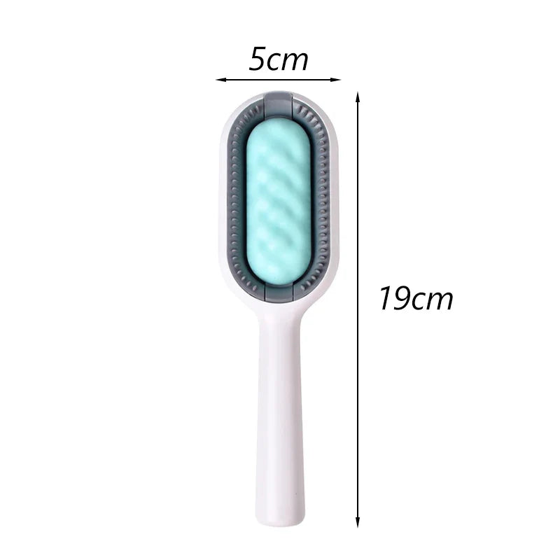 Double-Sided Pet Hair Removal Brush
