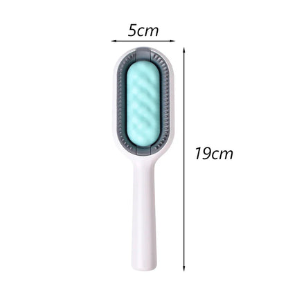 Double-Sided Pet Hair Removal Brush