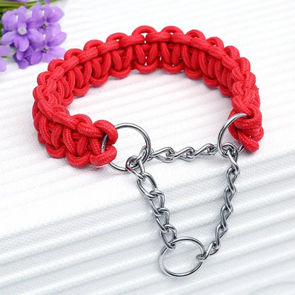 Durable Nylon Dog Collar for Medium to Large Dogs