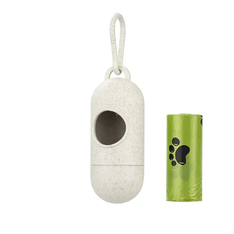 Dog Poop Bag Dispenser with Waste Bags - Convenient Holder for Dog Walks