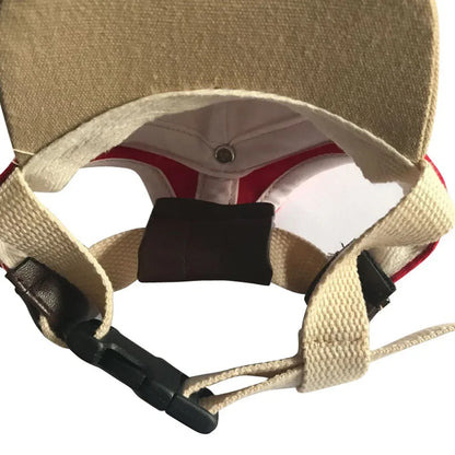 Dog Baseball Cap with Visor - Summer Sun Hat