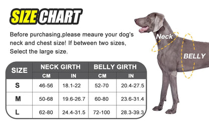 Tactical Chest Strap Dog Harness with Reinforcement Loop