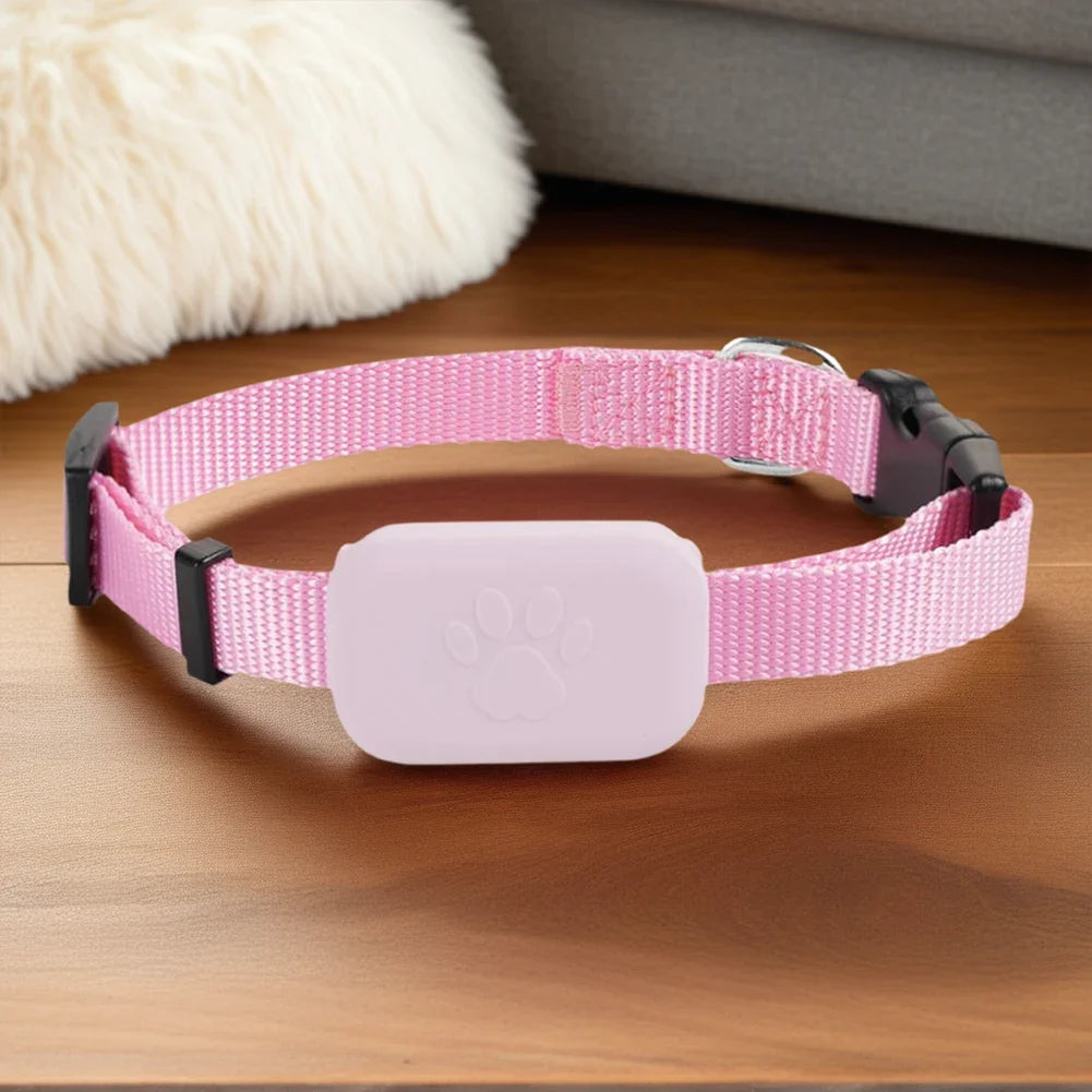 Smart Pet Collar Tracker for Cats & Dogs — 6–12 Month Battery Life