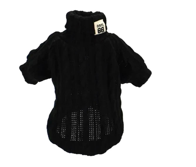 Knitted Turtleneck Dog Sweater
