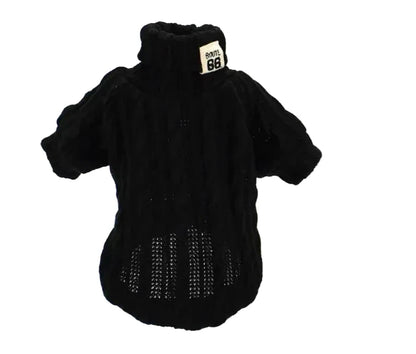 Knitted Turtleneck Dog Sweater