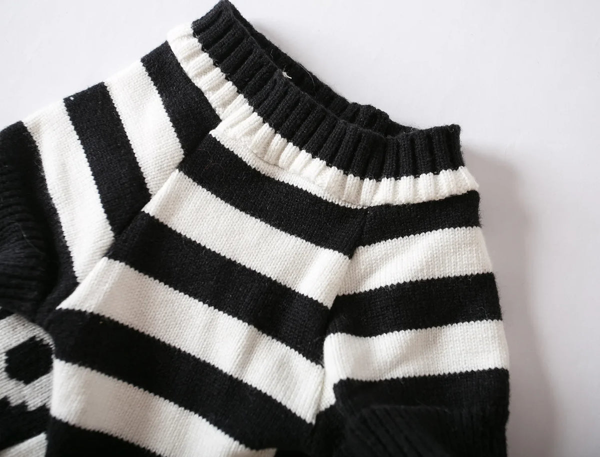 Halloween Skull Knitted Jumper for Cats & Dogs