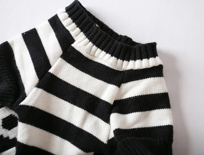 Halloween Skull Knitted Jumper for Cats & Dogs