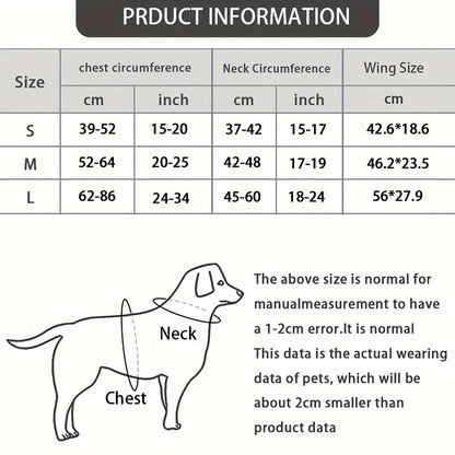 Halloween Bat Wings Costume for Dogs & Cats — Collar Lead & Cosplay Dress-Up Accessories