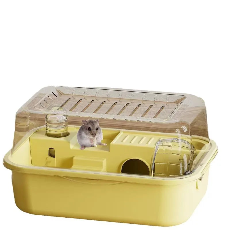 Large Hamster Cage with Acrylic Panels