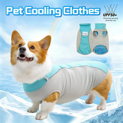 Ice Pack Cooling Vest for Small & Medium Dogs