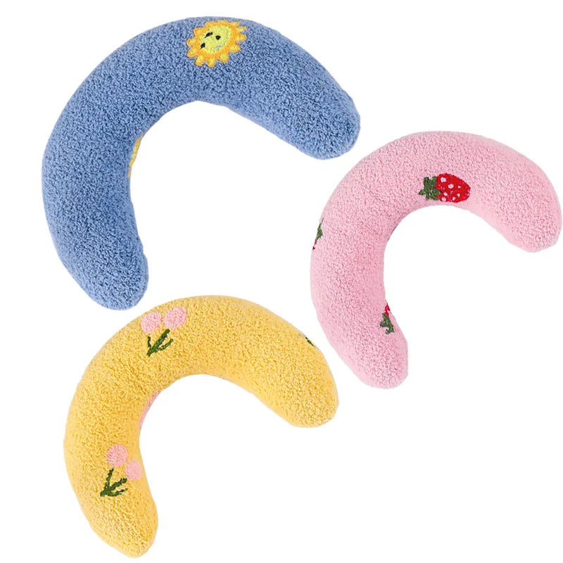 Plush Catnip Chew Toy Pillow for Cats