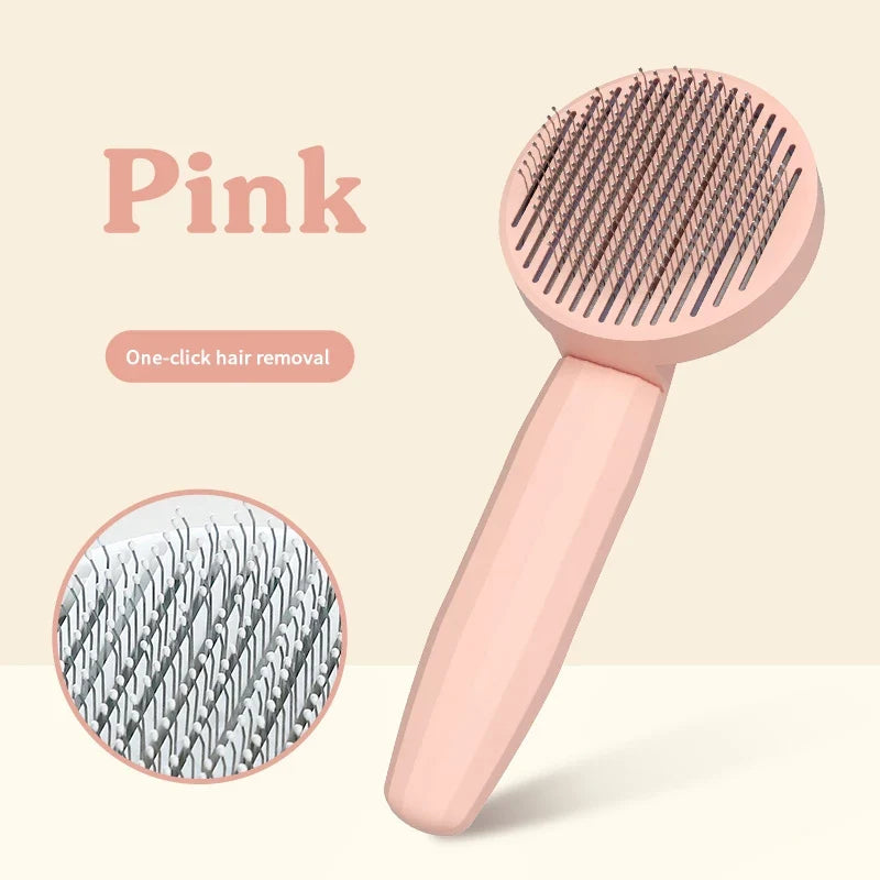 Dematting Brush and Grooming Comb for Cats and Dogs