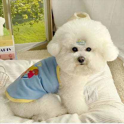 2-in-1 Cooling Slip Dress & Vest for Small Dogs & Cats | Breathable Summer Princess Skirt for Chihuahuas & Puppies