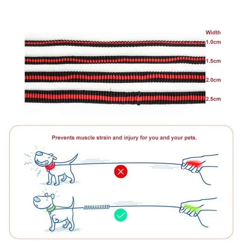 Elastic Anti-Pull Pet Lead (190cm)