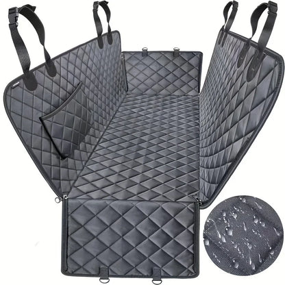 600D Heavy Duty Waterproof Dog Car Hammock Seat Cover – Scratch-Proof