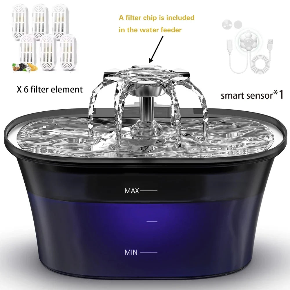 2.5L USB Pet Water Fountain