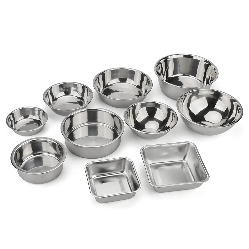 Stainless Steel Pet Food & Water Bowl