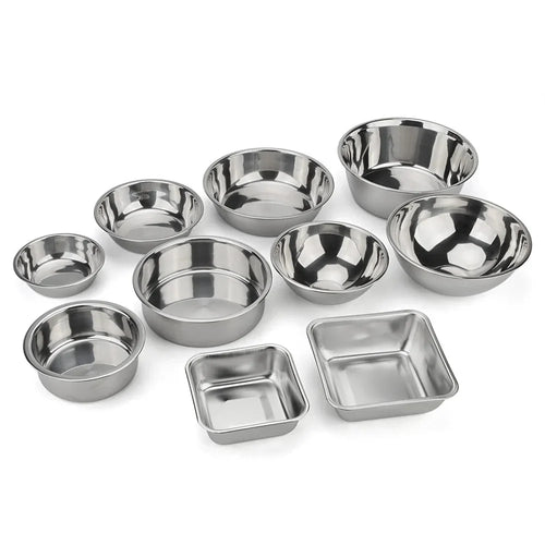 Stainless Steel Pet Food & Water Bowl
