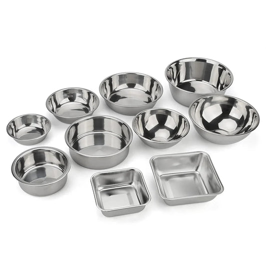 Stainless Steel Pet Food & Water Bowl