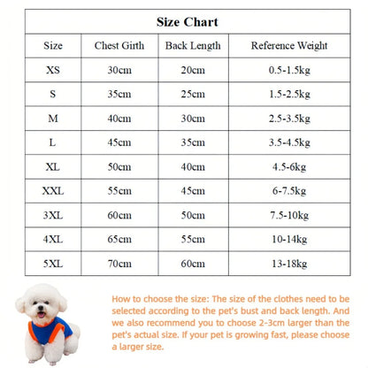 Fleece Dog Jumpsuit Hoodie with Leash Ring — Warm Winter Coat for Dogs & Cats
