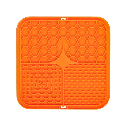 Silicone Lick Mat for Dogs — Slow Feeder & Bath Distraction