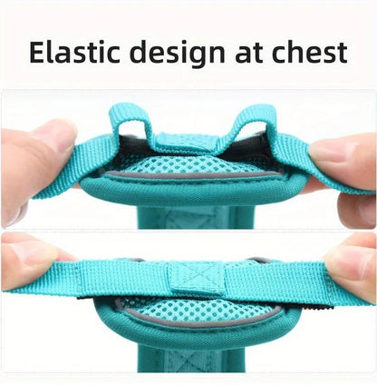 No-Pull Reflective Pet Harness and Leash Set