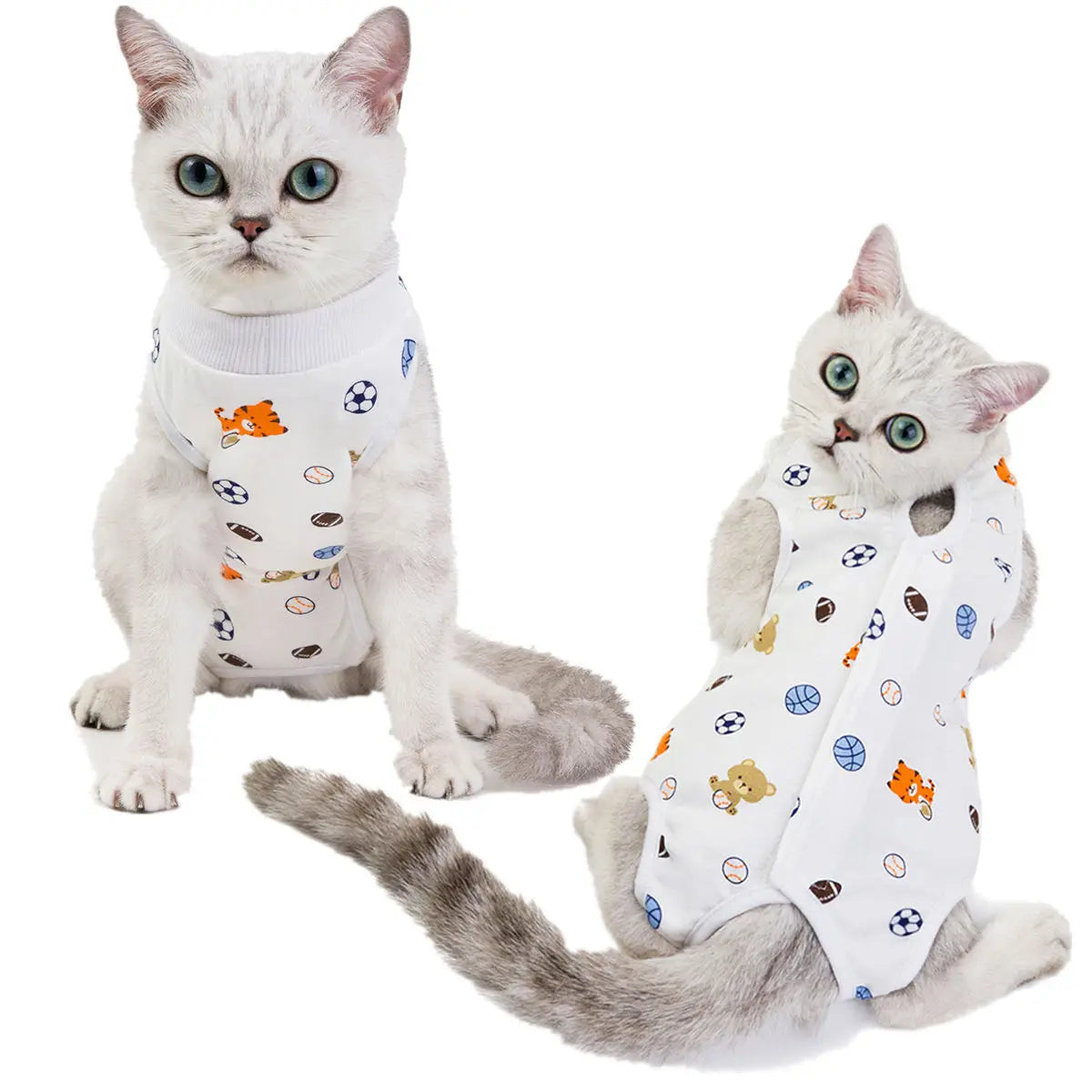 Post-Surgery Recovery Jumpsuit for Cats & Small Dogs