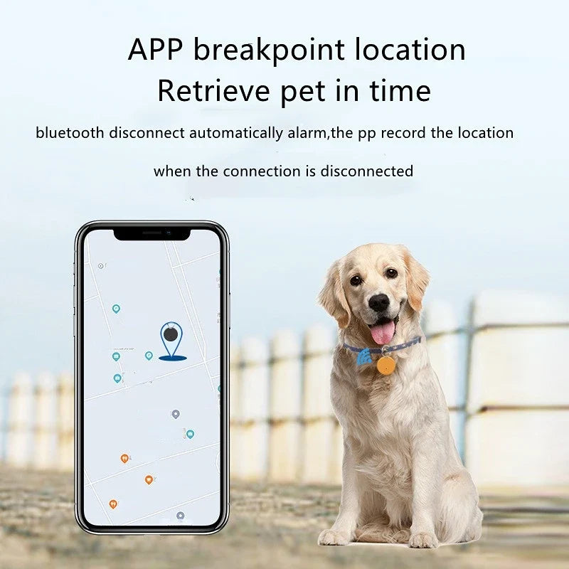 Wireless Smart Tracker & Anti-Loss Keychain Finder for Pets, Keys & Wallets