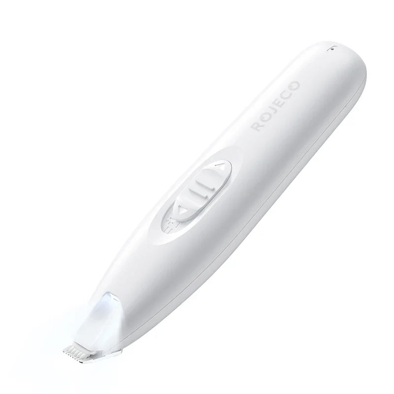Professional Electric Pet Clipper with LED Light and Rechargeable Battery