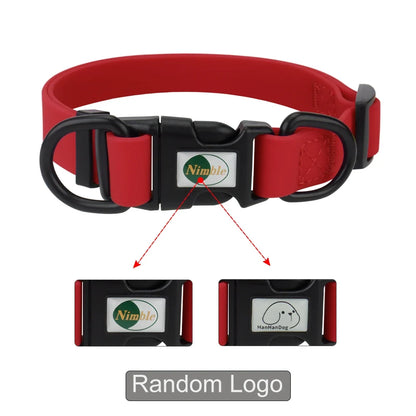 Waterproof Adjustable Pet Collar for Dogs & Cats