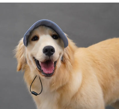Pet Baseball Cap with Ear Holes | Adjustable Summer Sport Hat for Dogs & Cats