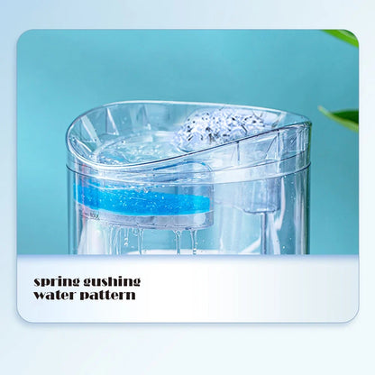 2L Motion-Sensor Pet Water Fountain with Activated Carbon Filter — USB Powered