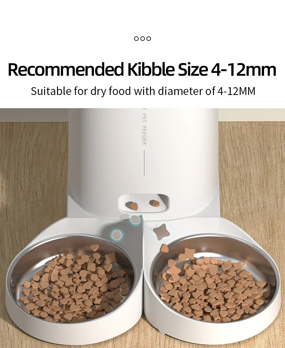 Smart WiFi Automatic Cat Feeder with Remote Control
