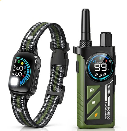 1000m Remote Dog Training Collar with Vibration & Bark Control