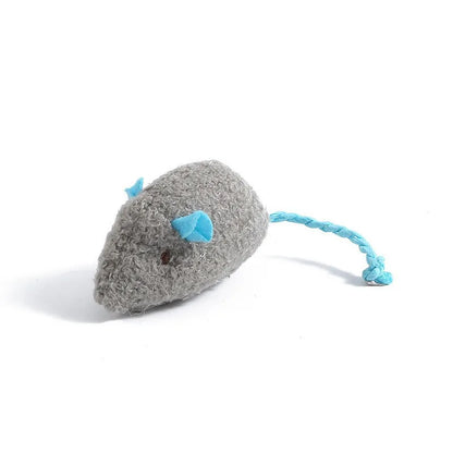 Catnip Mouse Toys with Rattle