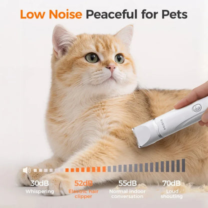 4-in-1 Electric Pet Grooming Clipper Kit