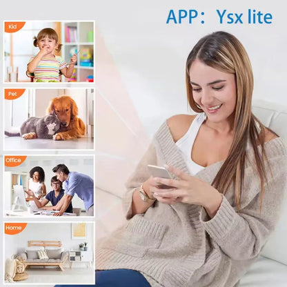 X5 1080P WiFi Mini Camera with Motion Detection Alerts & Night Vision