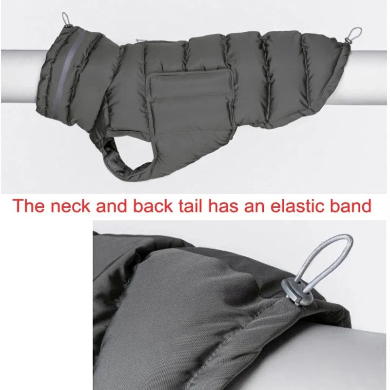 Windproof Winter Down Vest for Small Dogs