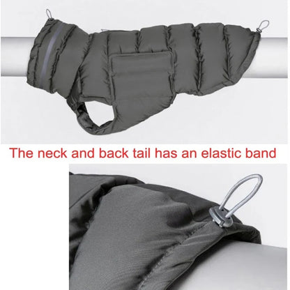 Windproof Winter Down Vest for Small Dogs