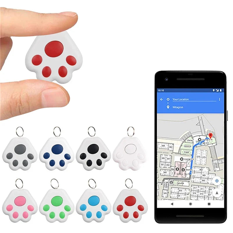 Bluetooth 5.0 Mini Anti-Lost Tracker Tag for Pets, Kids, Keys & Bags