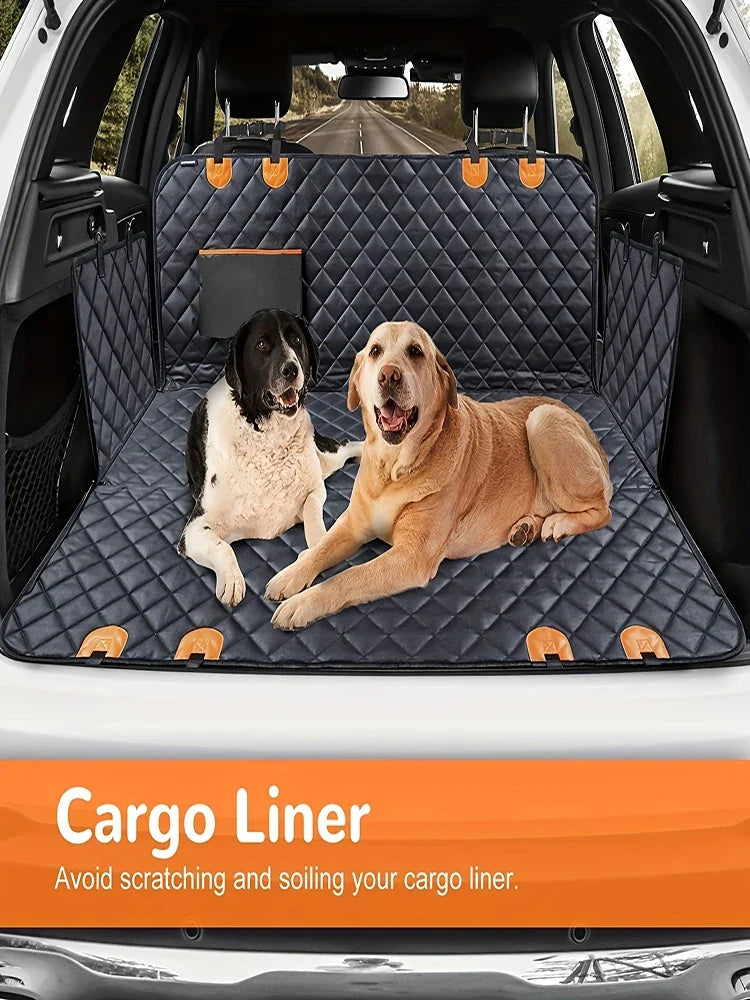 600D Heavy Duty Waterproof Dog Car Hammock Seat Cover – Scratch-Proof