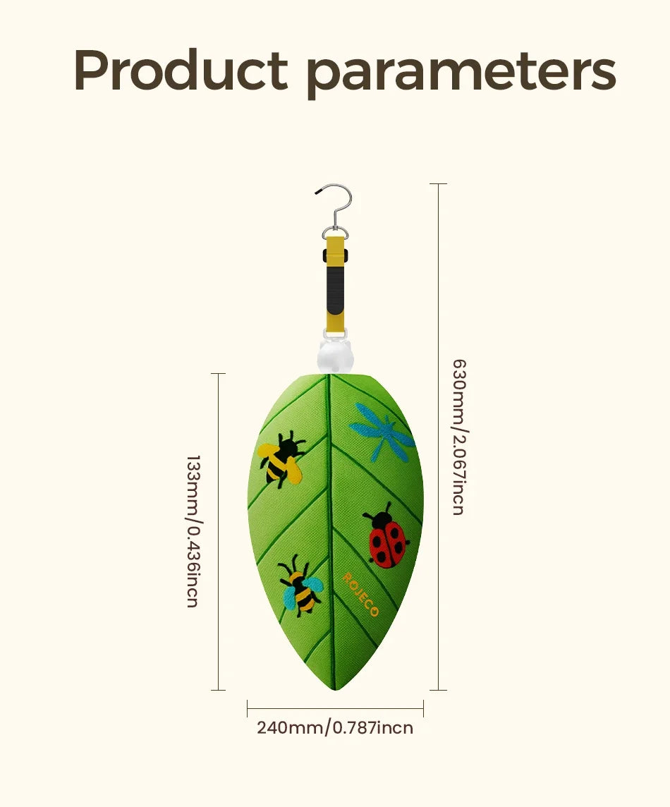 Automatic Hanging Laser & Feather Cat Toy