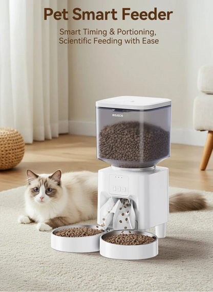 4.5L Smart Wi-Fi Automatic Pet Feeder with App Control