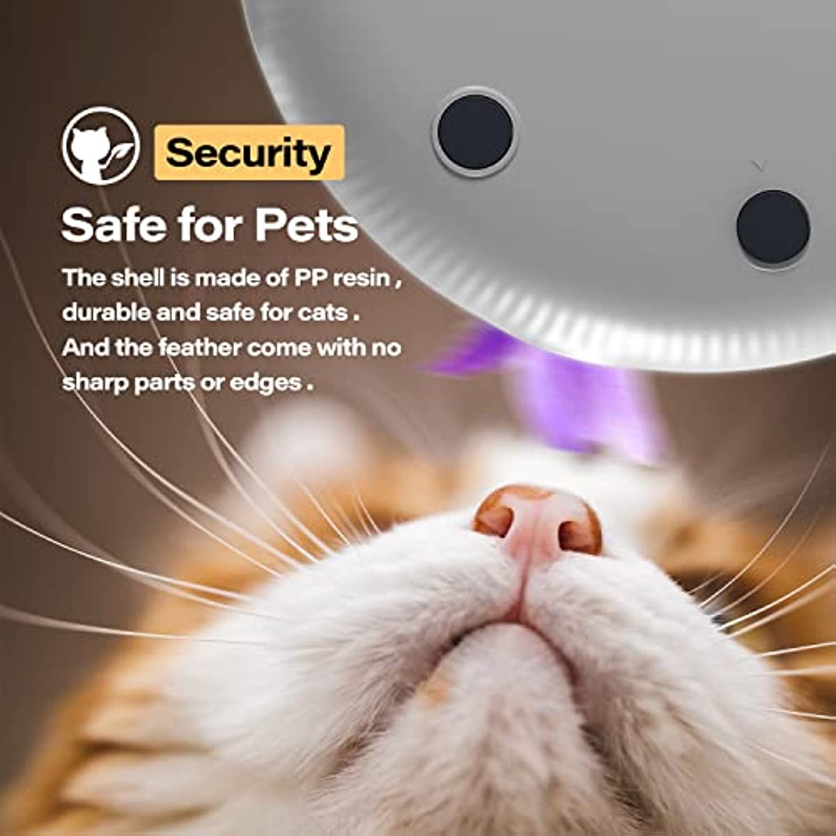 4-in-1 USB Rechargeable Interactive Cat Toy with Feather Wand & Ball