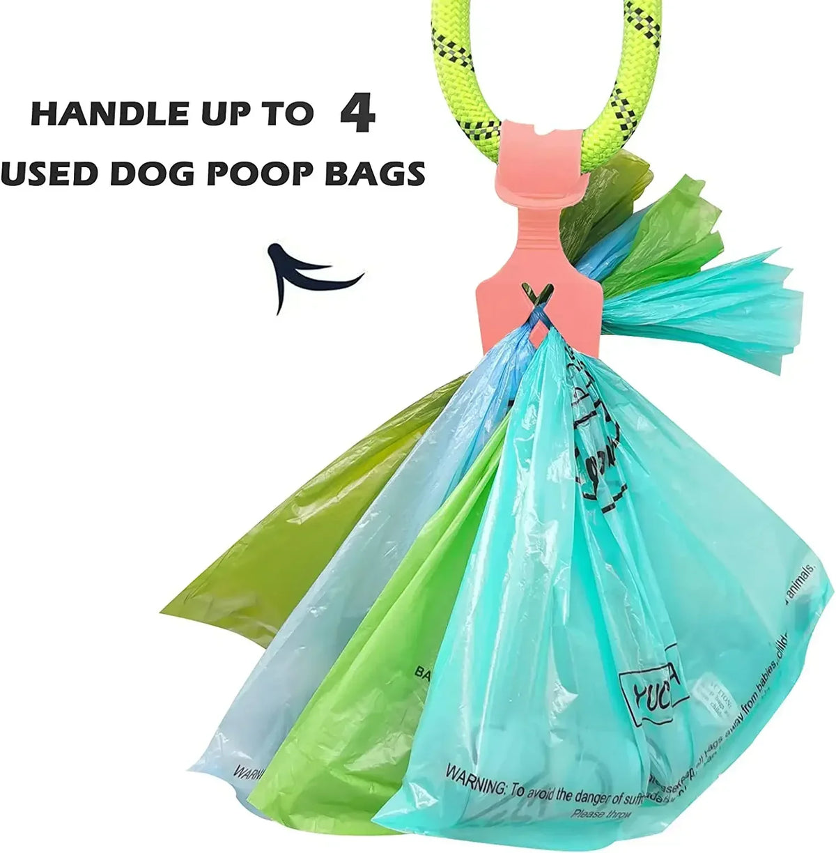 Silicone Dog Poop Bag Holder Clip
