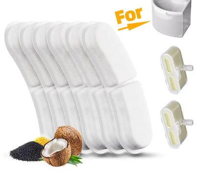 Cat Water Dispenser Replacement Filters - Carbon Sponge Filters for Wireless Pet Fountains