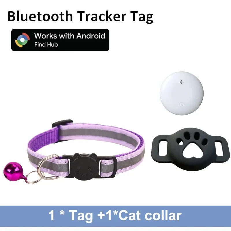 Google Find My Pet Collar Tracker for Android — IP68 Waterproof, No Subscription